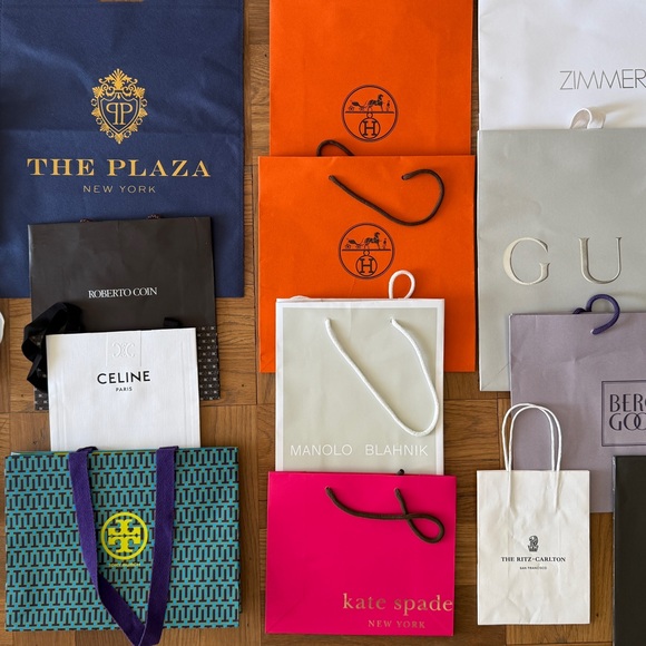 Luxury Designer Shopping Bags Collection - Picture 1 of 2